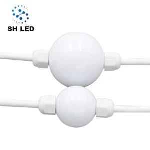 Mjólkur 50mm DMX Rafmagns LED LED kúla
