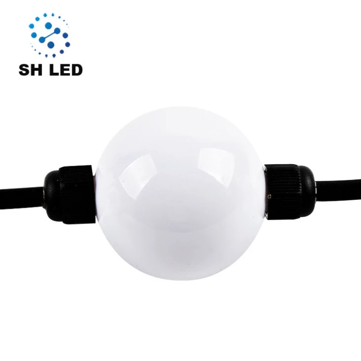 Ferðamannastaða Ljósahönnuður DC24V 3D Pixel LED Boltinn