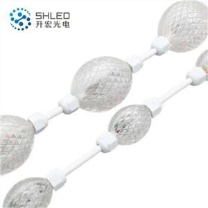 Sérsniðin sérsniðin RGB 360 gráðu skraut 50mm Dmx 3d Led Pixel Ball